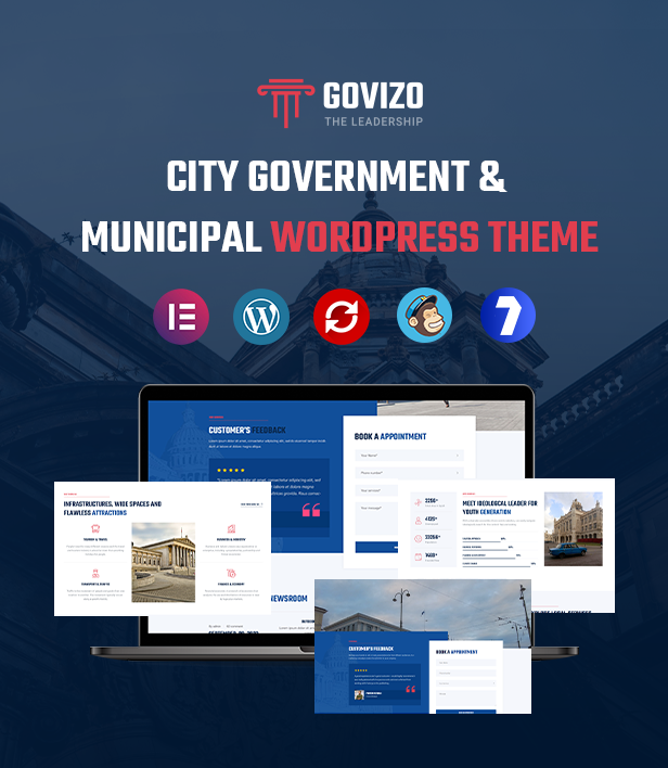 City Government And Municipal WordPress Theme
